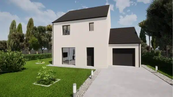 Annonce Terrain + Maison de 94 m² et 4 pièces à Beaucé