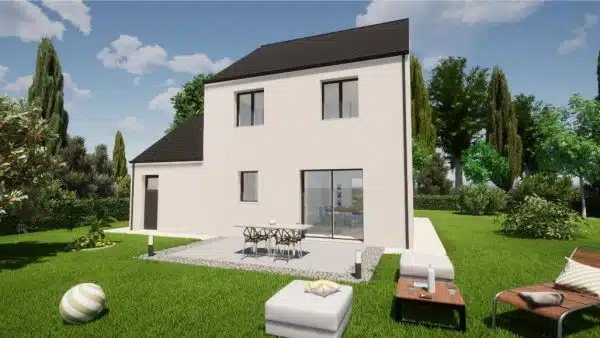 Annonce Terrain + Maison de 94 m² et 4 pièces à Beaucé – Image 2