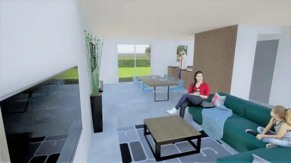 Annonce Terrain + Maison de 94 m² et 4 pièces à Beaucé – Image 4