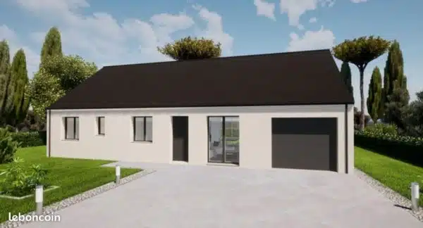 Annonce Terrain + Maison de 97 m² et 5 pièces à Saint-Georges-de-Reintembault