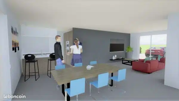 Annonce Terrain + Maison de 97 m² et 5 pièces à Saint-Georges-de-Reintembault – Image 4