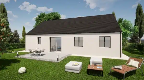 Annonce Terrain + Maison de 84 m² et 4 pièces à Saint-Senier-Sous-Avranches – Image 2