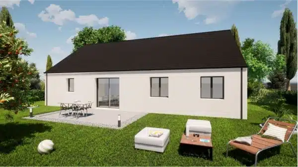 Annonce Terrain + Maison de 89 m² et 5 pièces à La Croix-Avranchin – Image 2