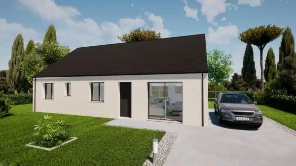 Annonce Terrain + Maison de 92 m² et 5 pièces à Brécey