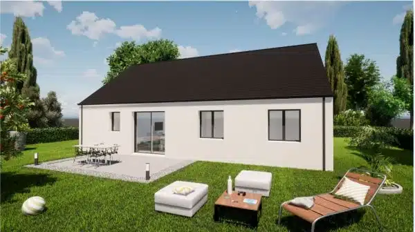 Annonce Terrain + Maison de 92 m² et 5 pièces à Brécey – Image 2
