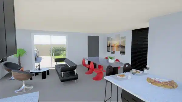 Annonce Terrain + Maison de 85 m² et 4 pièces à La Fresnais – Image 3