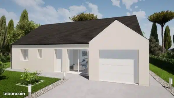 Annonce Terrain + Maison de 84 m² et 4 pièces à Romagné