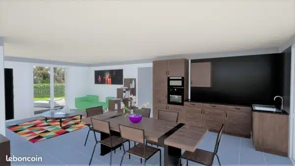 Annonce Terrain + Maison de 79 m² et 4 pièces à Pontaubault – Image 3