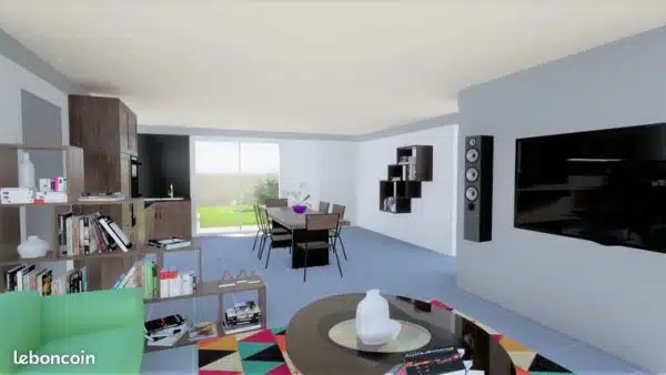 Annonce Terrain + Maison de 79 m² et 4 pièces à Pontaubault – Image 4