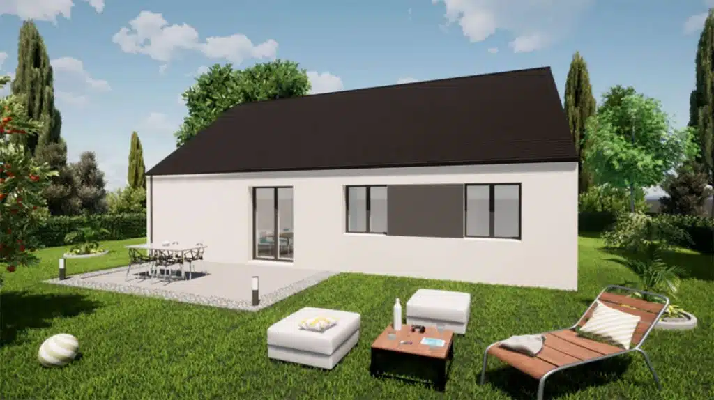 Maison extérieur moderne Maisons E-déa Primo-accédants