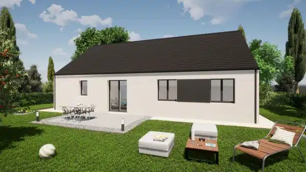 Annonce Terrain + Maison de 84 m² et 4 pièces à Larchamp – Image 2