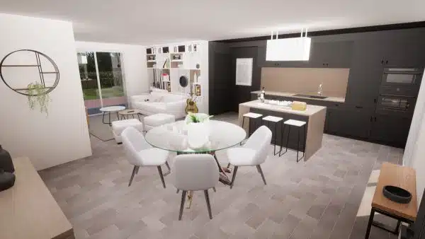 Annonce Terrain + Maison de 82 m² et 4 pièces à Saint fraimbault de prières