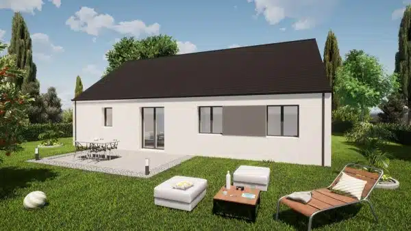 Annonce Terrain + Maison de 82 m² et 4 pièces à Saint fraimbault de prières – Image 2