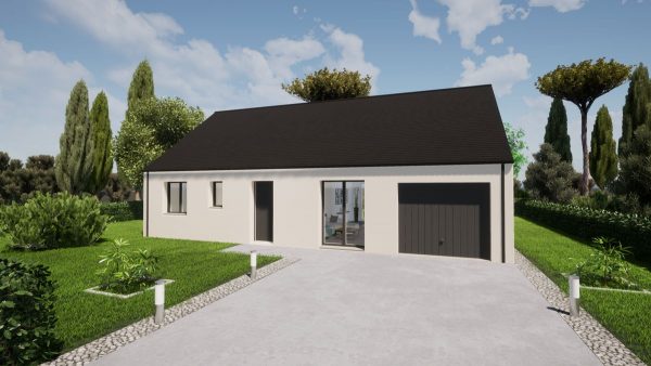 Annonce Terrain + Maison de 82 m² et 4 pièces à Lassay les chateaux