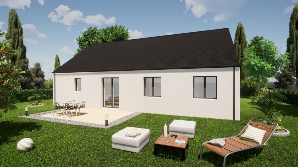 Annonce Terrain + Maison de 82 m² et 4 pièces à Lassay les chateaux – Image 2