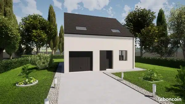 Annonce Terrain + Maison de 85 m² et 4 pièces à Saint berthevin La Tannière