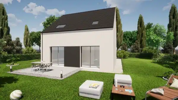 Annonce Terrain + Maison de 85 m² et 4 pièces à Saint berthevin La Tannière – Image 2