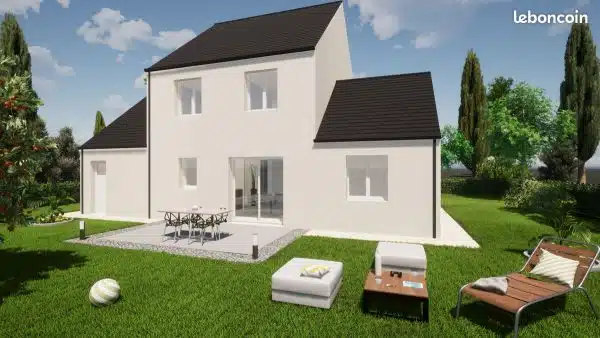 Annonce Terrain + Maison de 100 m² et 5 pièces à Sacé – Image 3