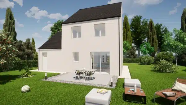 Annonce Terrain + Maison de 86 m² et 4 pièces à Changé – Image 2