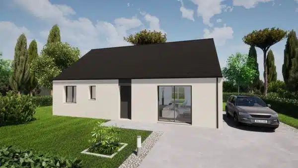Annonce Terrain + Maison de 85 m² et 4 pièces à St berthevin – Image 2