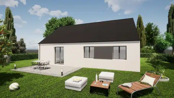 Annonce Terrain + Maison de 85 m² et 4 pièces à St berthevin – Image 3