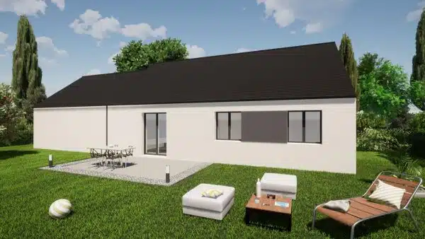 Annonce Terrain + Maison de 85 m² et 4 pièces à Ahuillé – Image 2