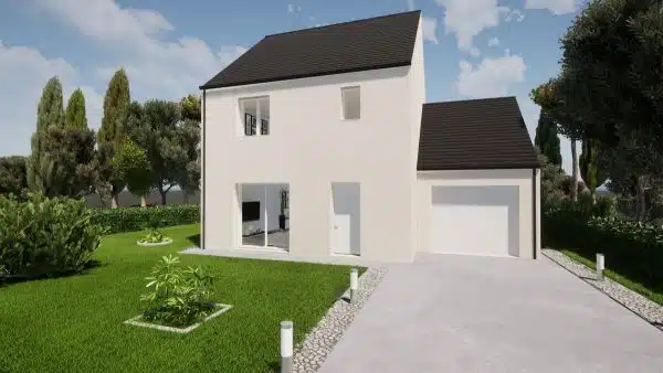 Annonce Terrain + Maison de 94 m² et 4 pièces à Loiron