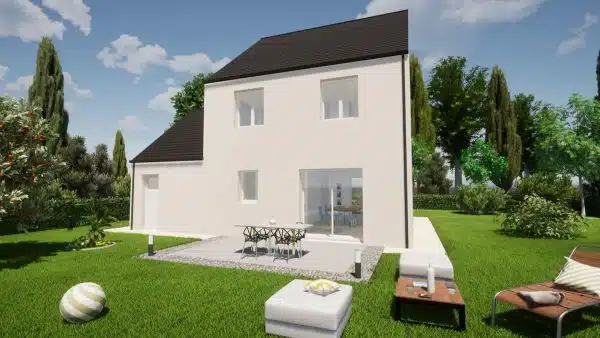 Annonce Terrain + Maison de 94 m² et 4 pièces à Loiron – Image 2