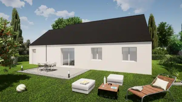 Annonce Terrain + Maison de 85 m² et 4 pièces à Landivy – Image 2