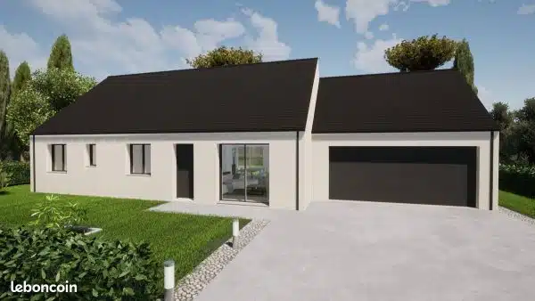 Annonce Terrain + Maison de 92 m² et 5 pièces à Parigné-Sur-Braye