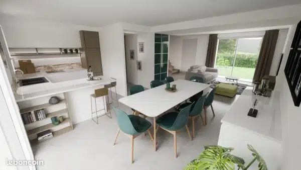 Annonce Terrain + Maison de 100 m² et 5 pièces à Mayenne